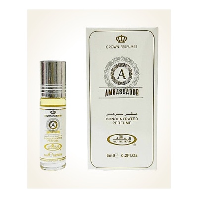 Al Rehab Ambassador White parfémovaný olej dámský 6 ml