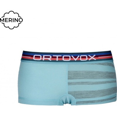 Ortovox W's 185 Rock'n'Wool Hot Pants dámske termoprádlo Grey Blend