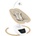 KikkaBoo Електрическа люлка KikkaBoo - BeeMoove, Beige (31005010084)