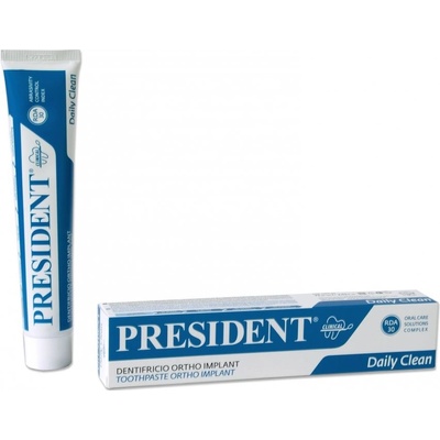 PresiDENT Profes.Braces + Implants Zub.pasta 75 ml