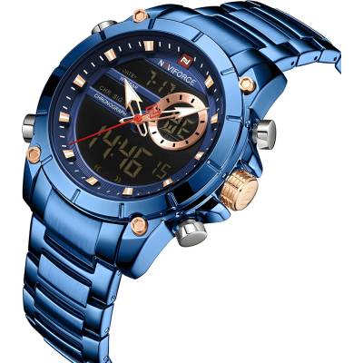 Naviforce Часовник naviforce sc-14610 - Син kp14610 (sc-14610)