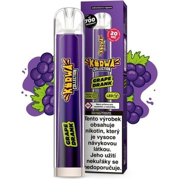 Kurwa Collection Grape Drank 20 mg 700 potáhnutí 1 ks