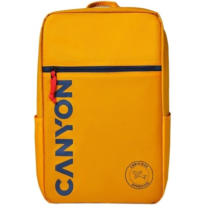 Canyon batoh na notebook palubovka do veľkosti 15,6" mechanizmus proti zlodejom 20l žlto-modrý CNS-CSZ02YW01