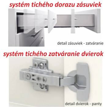 Долен шкаф за фурна Line супер гланц бял HG