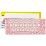 Baseus K01A Tri-Mode - Baby Pink (B00955503413-00) Клавиатури