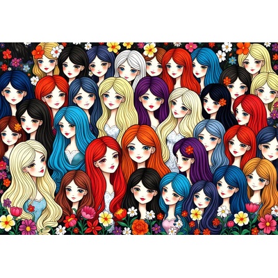 Alipson Puzzle - Puzzle Ladies of the Secret Garden - 1 000 piese