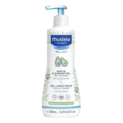 Mustela нежен измиващ гел за коса и тяло - 500 мл