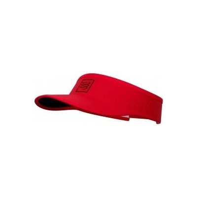 COMPRESSPORT VISOR red /black červená běžecký kšilt