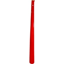 Obouvací lžíce plastová 60 cm červená