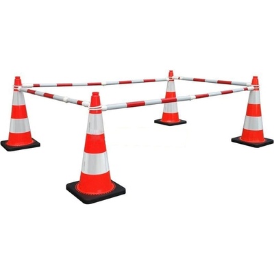 Teleskopická tyč na dopravní a silniční kužely Cone Bar – reflexní