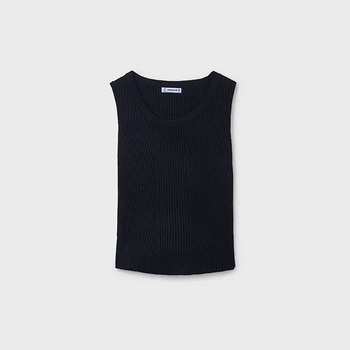 MAYORAL Топ трико cut out гръб в черен цвят за момиче Mayoral