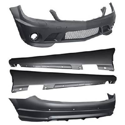 Body kit за Mercedes C-class W204 sedan (2007-2011) AMG Design
