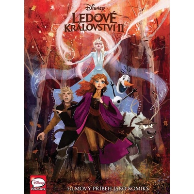 Ledové království 2 - filmový příběh jako komiks
