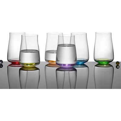 Crystalex Sklenice na nealko Alex Rainbow fresh 6 x 400 ml