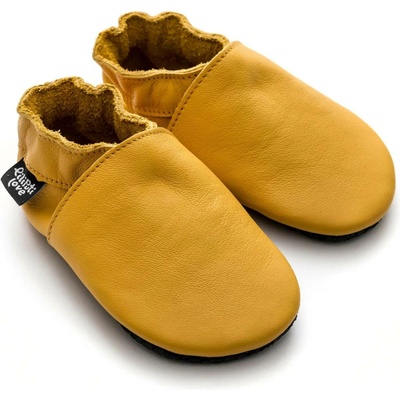 Liliputi Barefoot topánky Liliputi Soft Paws Tiger žlté