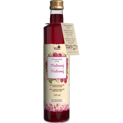 Naturprodukt Domácí sirup Malinový 0,5 l
