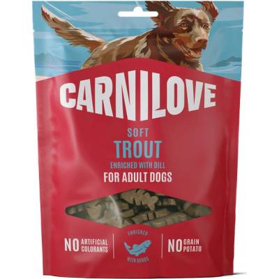 Carnilove Dog Soft Snack Trout with Dill 200 g