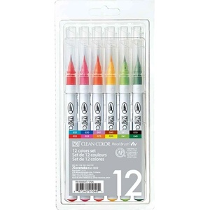 ZIG Clean Color Четка Set с 12 (RB-6000AT/12VA)