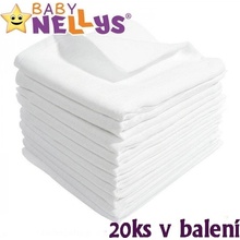 Baby Nellys Kvalitné bavlnené TETRA LUX 70 x 80 20 ks