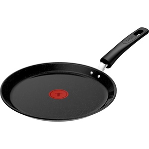 Tefal Explore On Ceramic Crepe Pan 28 cm, durable ceramic non-stick coating, Fusioncore technology, scratch-resistant, Thermo-Signal, suitable for all types of cooktops, Black, G2143932 (G2143932)