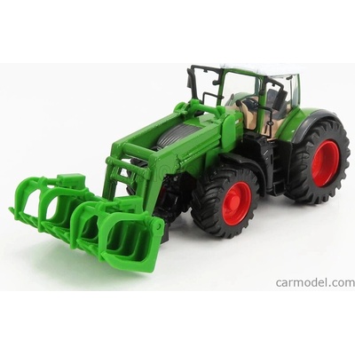 Bburago Fendt Vario 1050 Tractor With Front Grapple 2016 Zelená Šedá Červená 1:50
