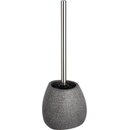 Wenko Šedý keramický WC kefa Pión výška 38,5 cm