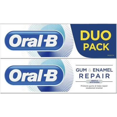 Oral-B Gum&Enamel Pro-Repair Gentle Whitening Duo pasta 2x 75 ml