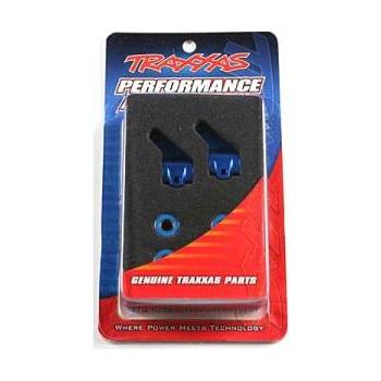 Traxxas предни носачи алуминиеви сини (чифт)