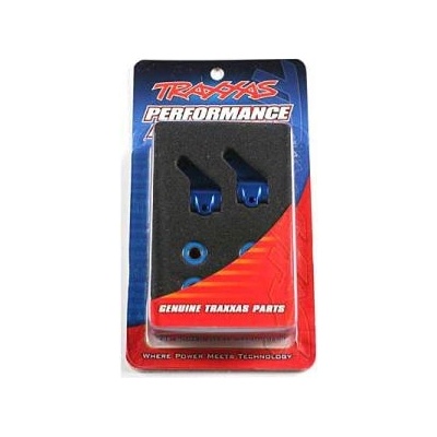 Traxxas предни носачи алуминиеви сини (чифт)