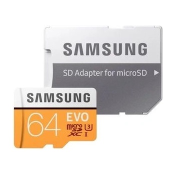 Samsung microSDXC 64 GB UHS-I U3 MB-MP64GA/EU
