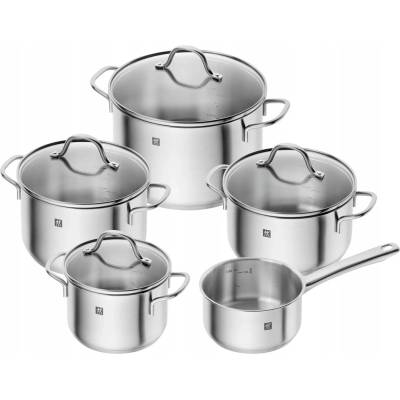 Zwilling Sada hrnců Flow nerezová ocel 9 ks.