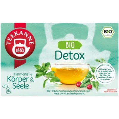 TEEKANNE Био чай хармония - мента, коприва и зелен чай - 28, 80 г