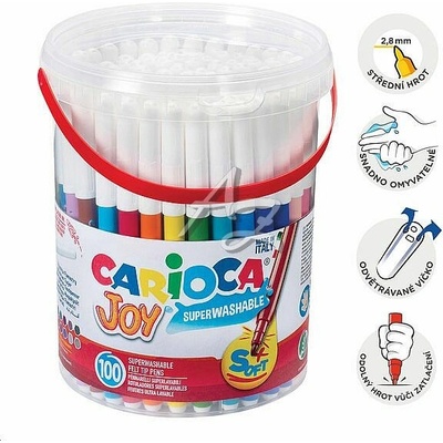 Carioca Joy 100ks 43176 Mix barev