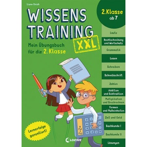 Wissenstraining XXL - Mein Übungsbuch für die 2. Klasse | Kimble Mead, Anika Klüver (ISBN: 9783743213142)