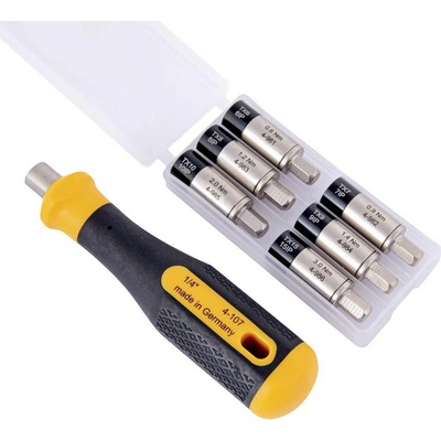 Bernstein Tools Súprava momentového adaptéra 1/4 6,3 mm 0.6 - 3.0 Nm 4-980-G