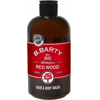 Bettina Barty Red Wood Hair & Body Wash - Шампоан и душ гел "Червено дърво" 500мл