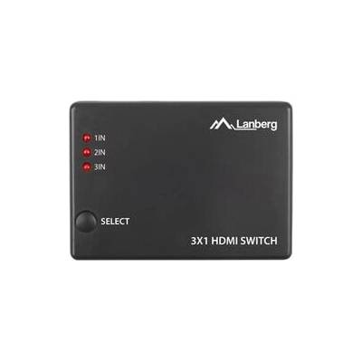 Video Switch 3x HDMI Micro USB port Remote Controller, black (SWV-HDMI-0003)