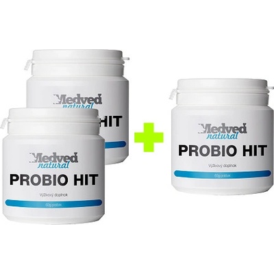 Medveď natural Probio HIT 3 x 60 g