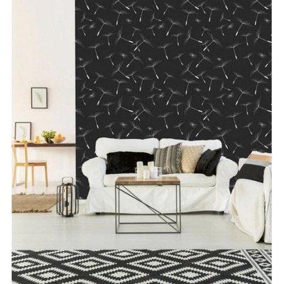 DIMEX ART Луксозна флизелинова тапета черен пух