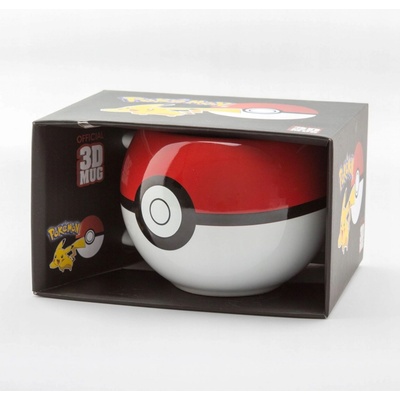 GB eye Keramický 3D hrnek Pokémon Pokeball 350 ml – Zboží Mobilmania