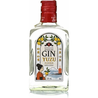 KENSINGTON DRY YUZU GIN 37,5% 0,5 L (holá láhev)
