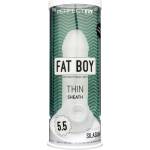 Perfect Fit Brand - Fat Boy Thin - пенис удължител (15 см, бял)