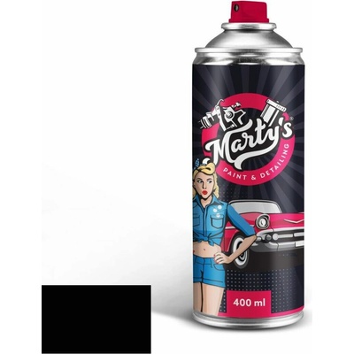Marty's Autolak ve spreji Fiat 632 Nero Metallizzato 400ml