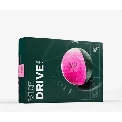 Vice Golf Drive ružové 3 x 3 ks