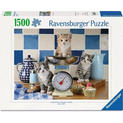 RAVENSBURGER Kuchyňa u mačičiek 1500 dielov
