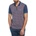 Original Penguin Блуза с яка Original Penguin Men's Jacquard Quarter-Zip Short-Sleeve Polo Shirt - Sargasso Sea