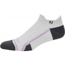 Footjoy dámske ponožky Tech Dry Roll Tab White