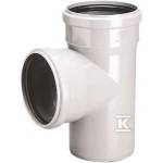 Wavin Ht tee 32x32/88 white sanitary