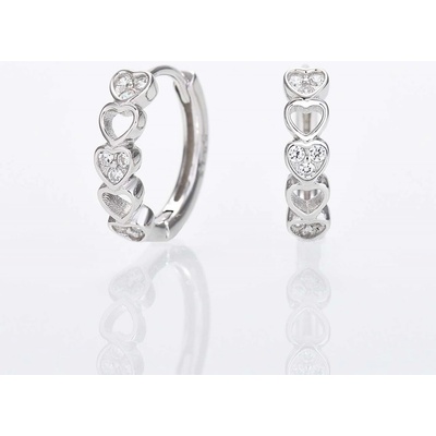 Jan Kos jewellery stříbrné náušnice MHT-2616/SW00