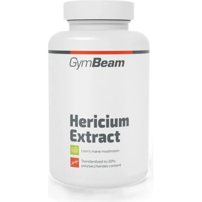 GymBeam Hericium Extract 500 mg | Lion's Mane [90 капсули]